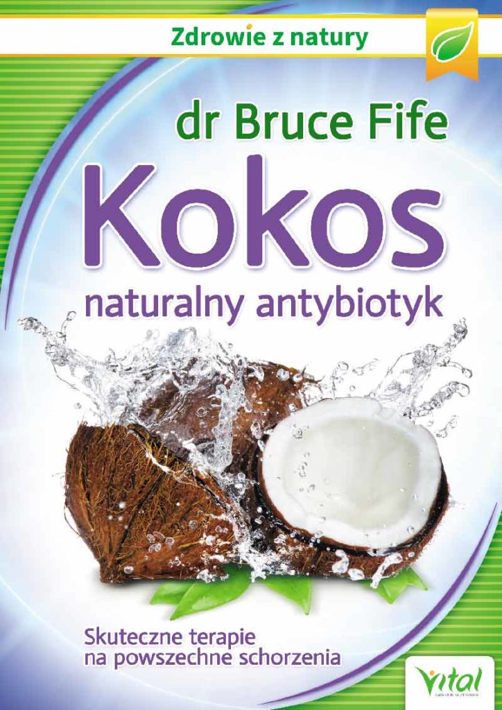Kokos – naturalny antybiotyk - Okładka książki