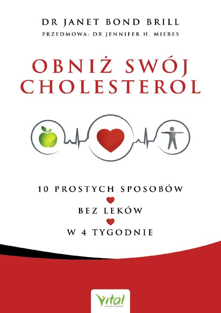 Obniż swój cholesterol – 10 prostych sposobów – bez leków – w 4 tygodnie - Okładka książki