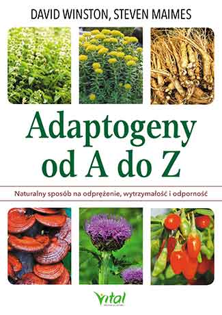 Adaptogeny od A do Z - Okładka książki