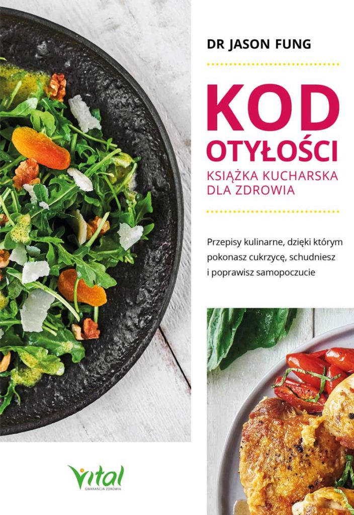 Kod otyłości – książka kucharska dla zdrowia - Okładka książki