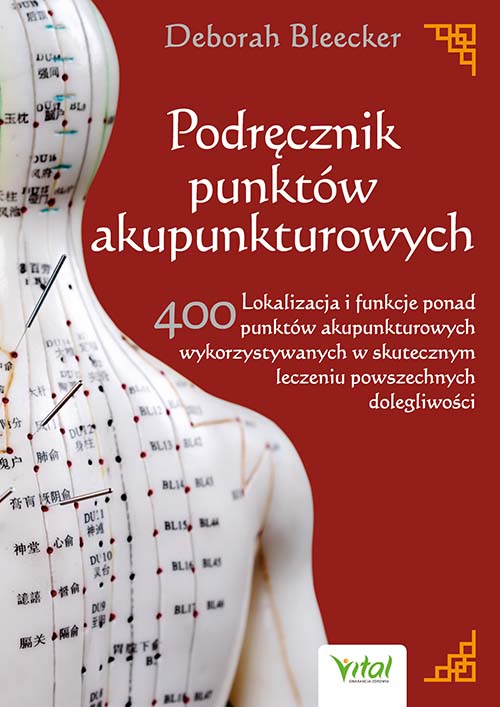Podręcznik punktów akupunkturowych - Okładka książki