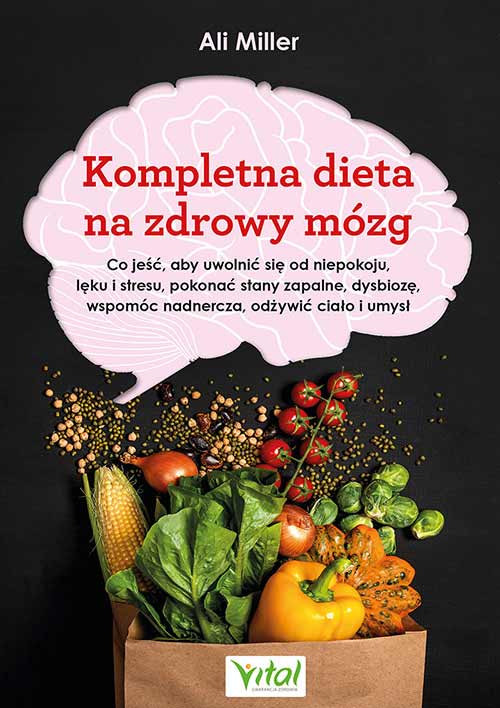 Kompletna dieta na zdrowy mózg - Okładka książki