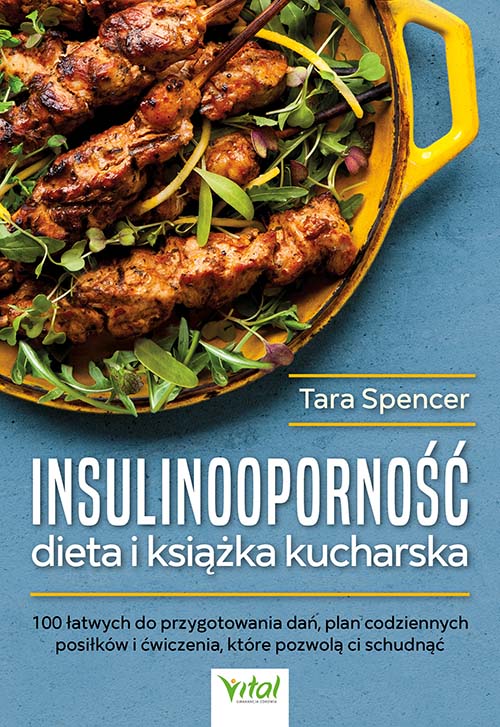 Insulinooporność dieta i książka kucharska - Okładka książki