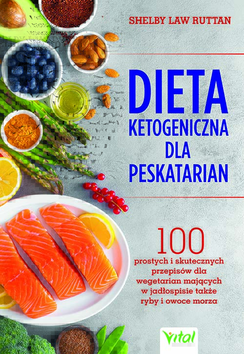 Dieta ketogeniczna dla peskatarian - Okładka książki