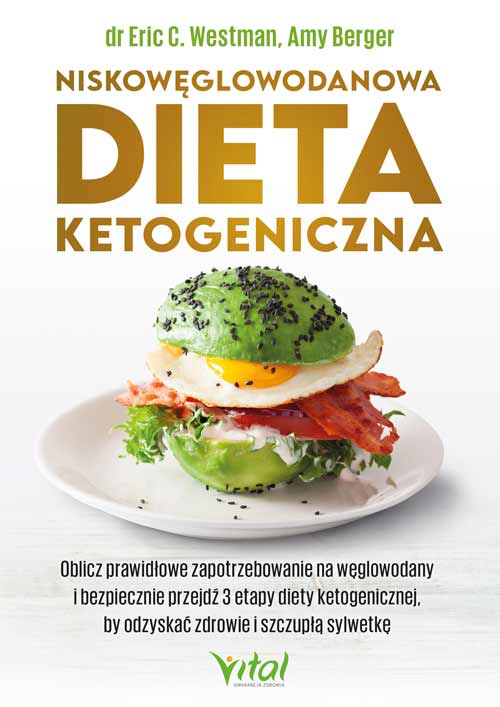 Niskowęglowodanowa dieta ketogeniczna - Okładka książki