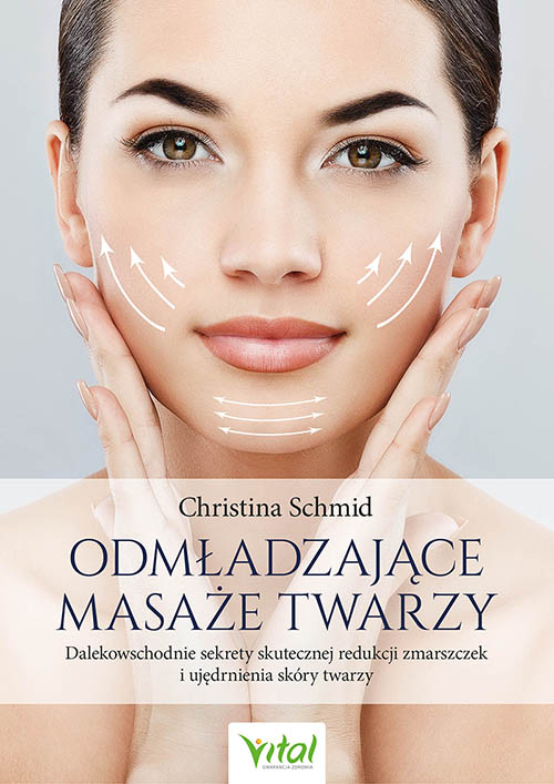 Odmładzające masaże twarzy - Okładka książki