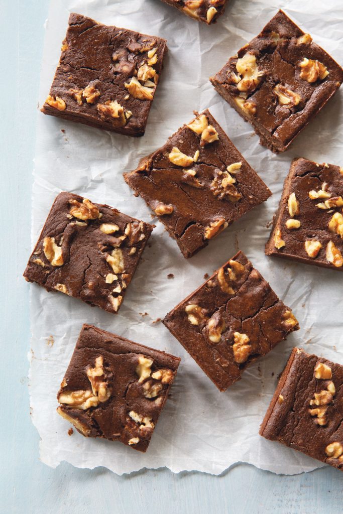 Wysokobiałkowa dieta wegetariańska - brownie z czarnej fasoli