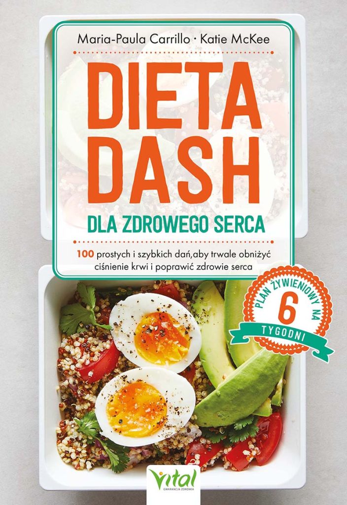 Dieta DASH dla zdrowego serca - Okładka książki