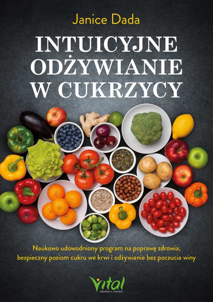 Intuicyjne odżywianie w cukrzycy - Okładka książki