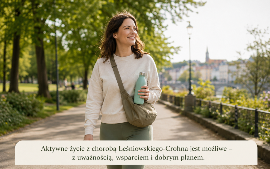 Jak aktywnie żyć z chorobą Crohna