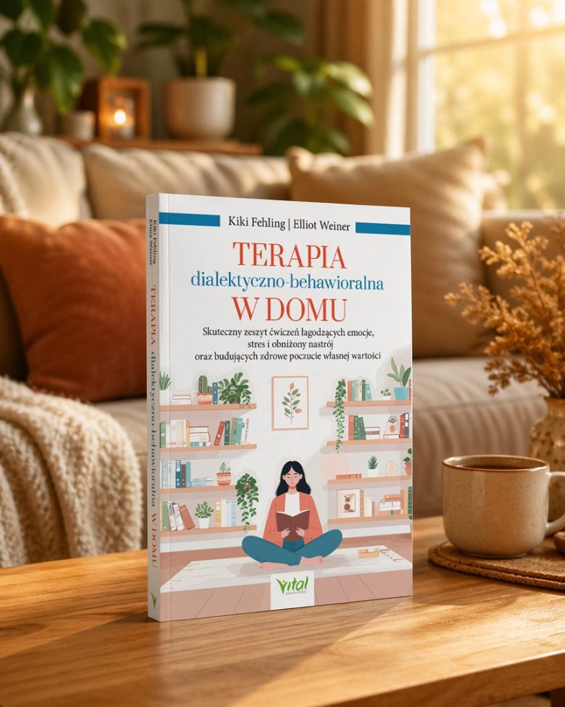 Terapia dialektyczno-behawioralna w domu. Skuteczny zeszyt ćwiczeń łagodzących emocje, stres i obniżony nastrój oraz budujących zdrowe poczucie własnej wartości autorstwa Kiki Fehling, Elliot Weiner